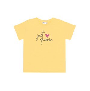Dívčí tričko - Winkiki WJG 11019, žlutá Barva: Žlutá, Velikost: 128