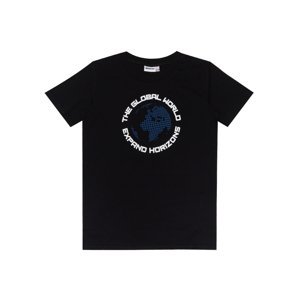Chlapecké tričko - Winkiki WTB 11987, černá Barva: Černá, Velikost: 140