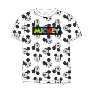 Mickey Mouse - licence Chlapecké tričko - Mickey Mouse 5202A083NI, bílá Barva: Bílá, Velikost: 110