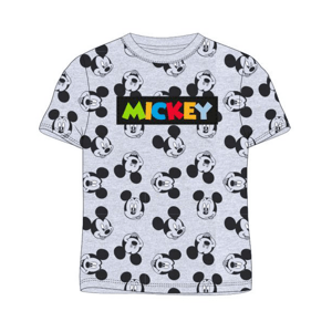 Mickey Mouse - licence Chlapecké tričko - Mickey Mouse 5202A083NI, šedý melír Barva: Šedá, Velikost: 98