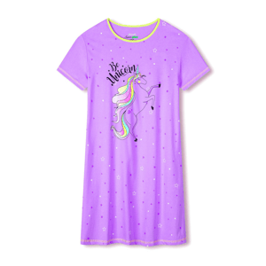 Dívčí noční košile - KUGO MN1769, fialková Barva: Fialková, Velikost: 164