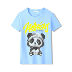Chlapecké tričko - KUGO FC0337, světle modrá Barva: Modrá světle, Velikost: 98