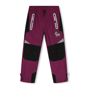 Dívčí outdoorové kalhoty - KUGO G9650, fialovorůžová Barva: Fialovorůžová, Velikost: 104