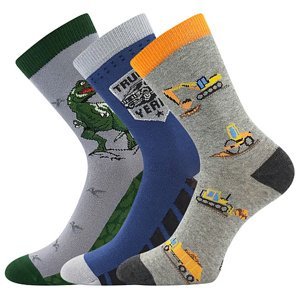 Chlapecké ponožky Boma - 057-21-43 15, mix A Barva: Mix barev, Velikost: 25-29