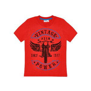 Chlapecké triko Winkiki - WJB 91381, červená Barva: Červená, Velikost: 134