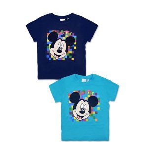 Chlapecké triko - SETINO Mickey Mouse ST-132 , vel. 98-128 Barva: Modrá, Velikost: 92-98