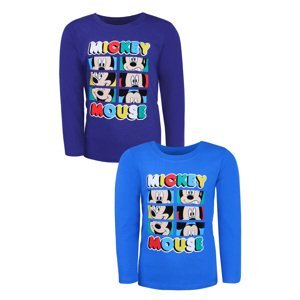 Chlapecké triko - SETINO Mickey Mouse ST-70 , vel. 98-116 Barva: Modrá tmavě, Velikost: 92-98