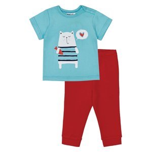 Chlapecké pyžamo - Winkiki WN 91315, tyrkysová/ bordo Barva: Tyrkysová, Velikost: 98