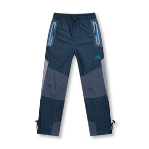 Chlapecké zateplené outdoorové kalhoty - KUGO H9891,vel.98-128 Barva: Sedomodrá, Velikost: 98