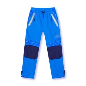Chlapecké šusťákové kalhoty, zateplené - KUGO D912, 98-128 Barva: Tyrkysová, Velikost: 98