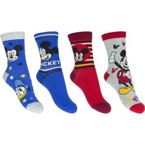 Mickey Mouse - licence Chlapecké ponožky - Mickey Mouse RH 0660 , vel. 23-34 Barva: Vzor 3, Velikost: 27-30