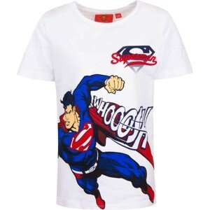 superman-licence Chlapecké triko Superman ET1246, vel. 98-128 Barva: Bílá, Velikost: 98