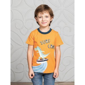 Chlapecké tričko - WINKIKI WKB 01705, oranžová Barva: Oranžová, Velikost: 98