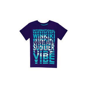 Chlapecké triko - Winkiki WJB 01778, modrá Barva: Modrá, Velikost: 140