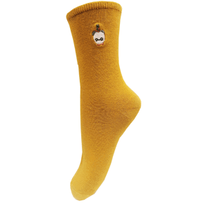 Dětské ponožky Aura.Via - GPX6552, hořčicová Barva: Žlutá, Velikost: 32-35