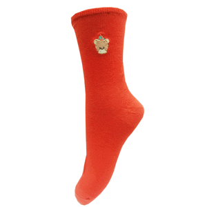Dětské ponožky Aura.Via - GPX6552, oranžová Barva: Oranžová, Velikost: 32-35