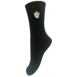 Dětské ponožky Aura.Via - GPX6552, černá Barva: Černá, Velikost: 32-35