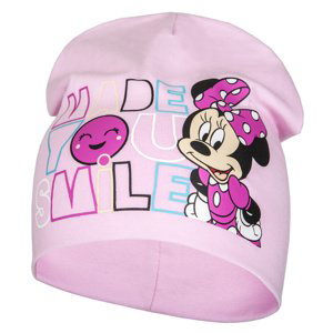 Minnie - licence Dívčí čepice - Minnie - 375, světle růžová Barva: Růžová, Velikost: velikost 52