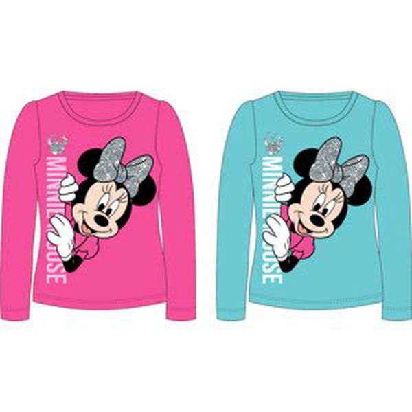 Minnie Mouse - licence Dívčí tričko - Minnie Mouse 52029490, tyrkysová Barva: Tyrkysová, Velikost: 104