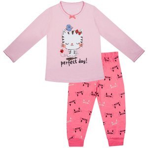 Dívčí pyžamo - Wolf S2251, růžová Barva: Růžová, Velikost: 98