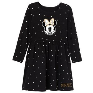 Minnie Mouse - licence Dívčí šaty - Minnie Mouse 52238923, černá Barva: Černá, Velikost: 104