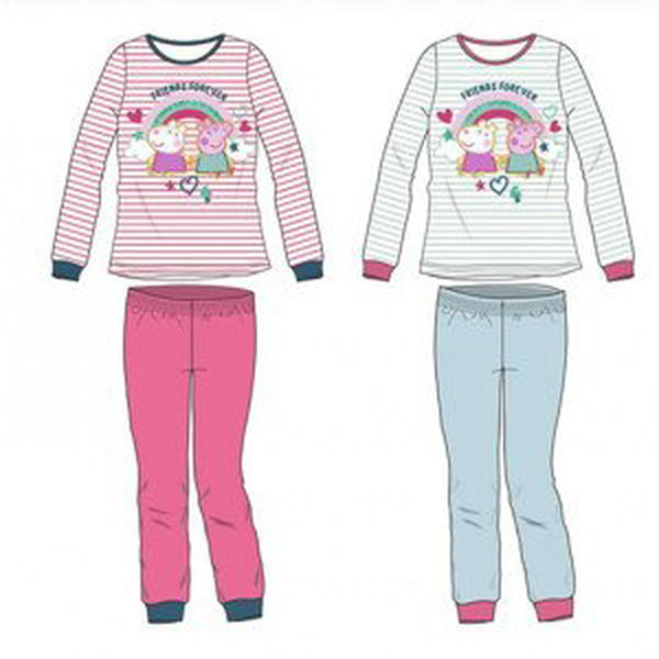 Prasátko Pepa - licence Dívčí pyžamo - Prasátko Peppa VH2087, růžová Barva: Růžová, Velikost: 116