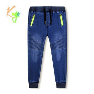 Chlapecké riflové kalhoty - KUGO CK0909, modrá Barva: Modrá, Velikost: 146
