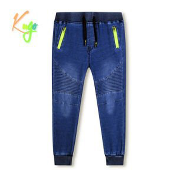 Chlapecké riflové kalhoty - KUGO CK0909, modrá Barva: Modrá, Velikost: 152