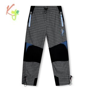 Chlapecké plátěné kalhoty - KUGO FK7605, šedá Barva: Šedá, Velikost: 140