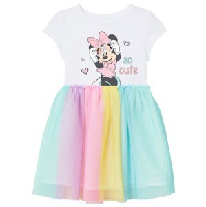 Minnie Mouse - licence Dívčí šaty - Minnie Mouse 52238401, bílá Barva: Bílá, Velikost: 110