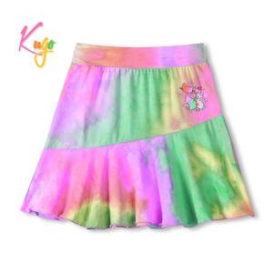 Dívčí sukně - KUGO CY1001, duhová tmavší Barva: Mix barev, Velikost: 128
