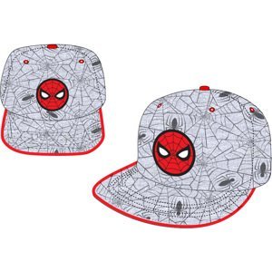 Spider Man - licence Chlapecká kšiltovka - Spider-Man 52391423, šedá Barva: Šedá, Velikost: velikost 54