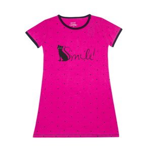 Dívčí noční košile - Wolf S2384, růžová Barva: Růžová, Velikost: 158