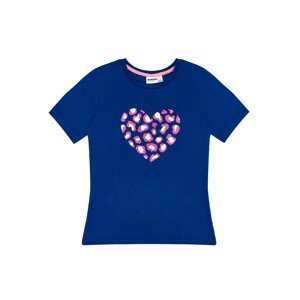 Dívčí tričko - Winkiki WJG 91407, tmavě modrá Barva: Modrá tmavě, Velikost: 128