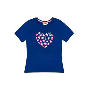 Dívčí tričko - Winkiki WJG 91407, tmavě modrá Barva: Modrá tmavě, Velikost: 134
