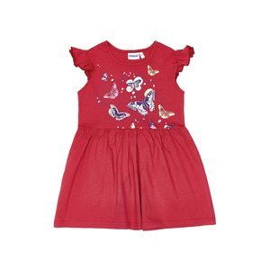 Dívčí šaty - WINKIKI WKG 91351, červená Barva: Červená, Velikost: 104