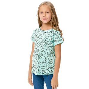 Dívčí tričko - Winkiki WJG 92583, mentolová Barva: Zelinkavá, Velikost: 134