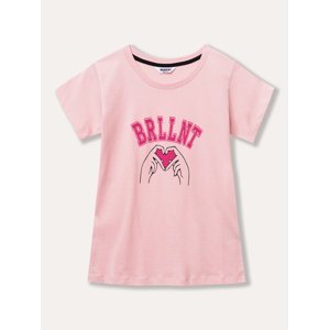 Dívčí tričko - Winkiki WJG 31125, světle růžová Barva: Růžová, Velikost: 146
