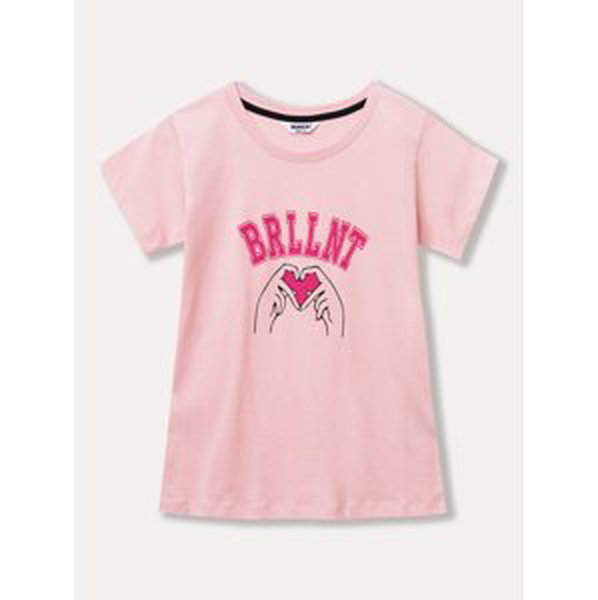 Dívčí tričko - Winkiki WJG 31125, světle růžová Barva: Růžová, Velikost: 152