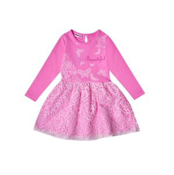 Dívčí šaty - Winkiki WKG 92565, světle růžová Barva: Růžová, Velikost: 104