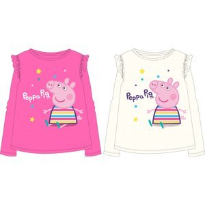 Prasátko Pepa - licence Dívčí tričko - Prasátko Peppa 5202939, sytě růžová Barva: Růžová, Velikost: 92