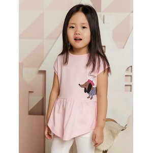 Dívčí tričko - Winkiki WKG 91365, světle růžová Barva: Růžová, Velikost: 110