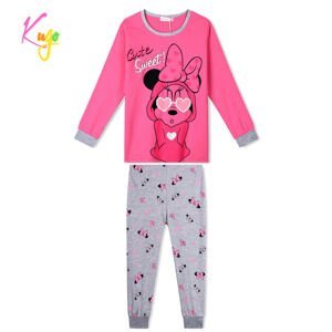 Dívčí pyžamo - KUGO KP9972, růžová / šedá Barva: Růžová, Velikost: 104