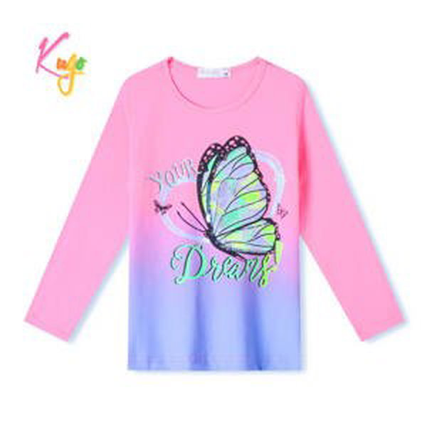 Dívčí tričko - KUGO PC3811, celorůžové Barva: Růžová, Velikost: 104