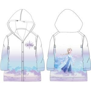 Frozen - licence Dívčí pláštěnka - Frozen 5228B166, bílá / modrá / fialková Barva: Mix barev, Velikost: 128-134