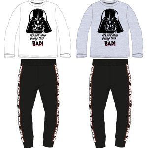 Star-Wars licence Chlapecké pyžamo - Star Wars 52049850, šedý melír / černá Barva: Šedá, Velikost: 140