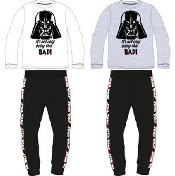 Star-Wars licence Chlapecké pyžamo - Star Wars 52049850, šedý melír / černá Barva: Šedá, Velikost: 146