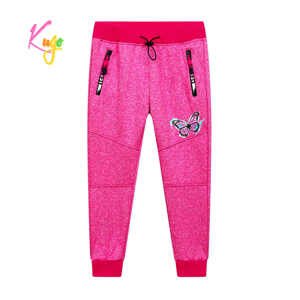 Dívčí softshellové tepláky - KUGO GK8635, růžová Barva: Růžová, Velikost: 104