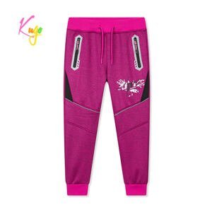 Dívčí softshellové tepláky - KUGO GK8638, fialovorůžová Barva: Růžová, Velikost: 140