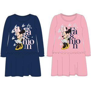 Minnie Mouse - licence Dívčí šaty - Minnie Mouse 5223B809, růžová Barva: Růžová, Velikost: 116